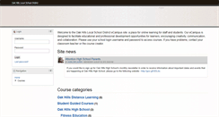 Desktop Screenshot of ohmoodle.ohlsd.net